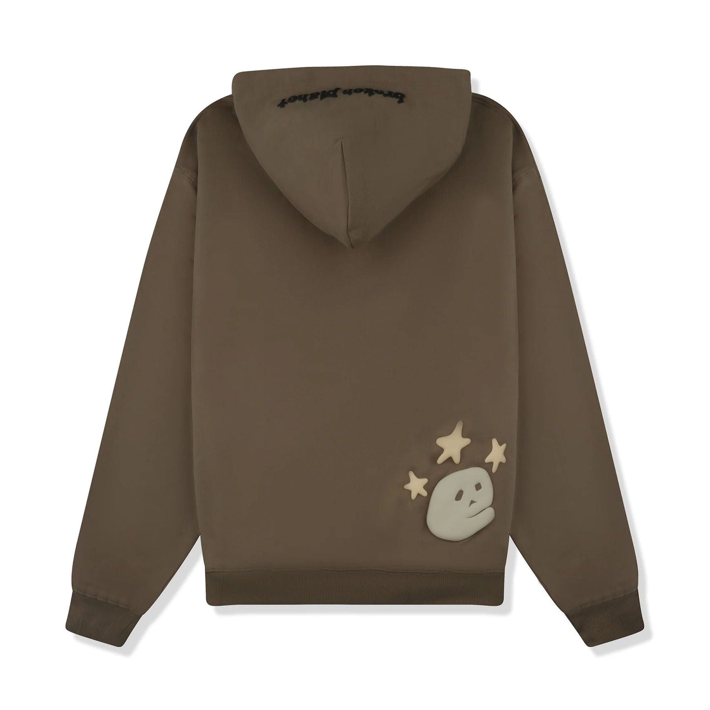 Broken Planet Market Hoodie 'Cosmic Peaks' - Cinder Brown - Kick Game