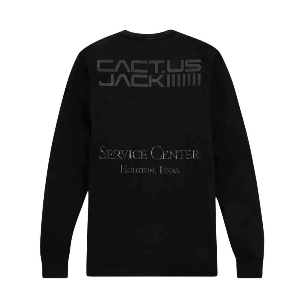 Cactus Jack by Travis Scott x Nike NRG BH Long-Sleeve Tee 'Black' - Kick Game