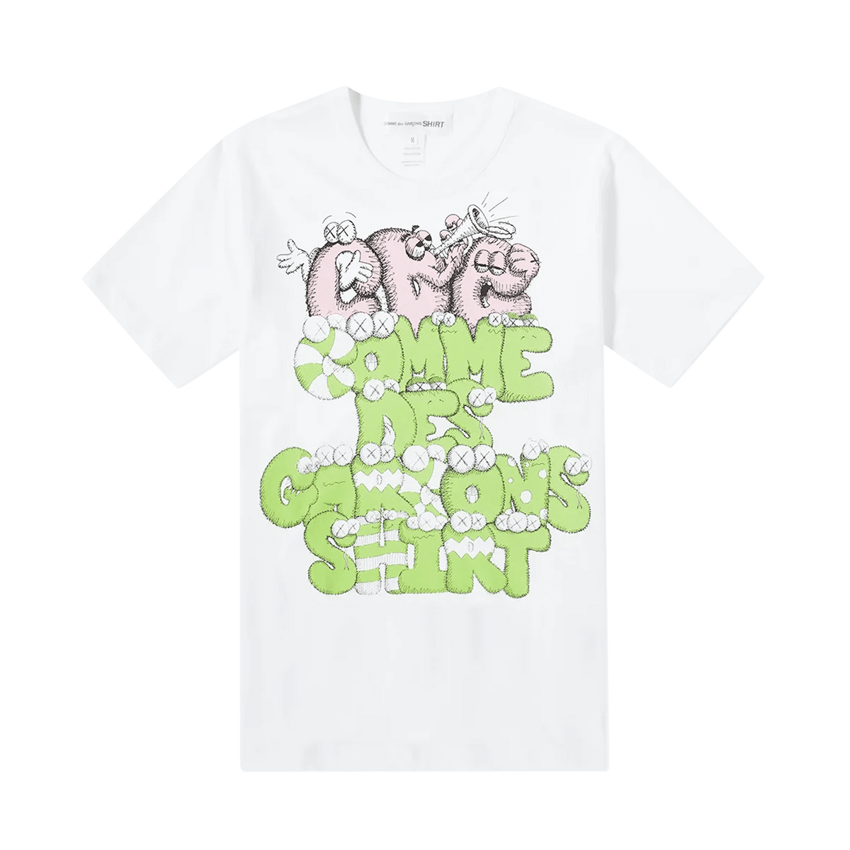 Comme des Garçons SHIRT x KAWS Print T-Shirt 'White' - Kick Game