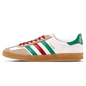 Gucci x Adidas Gazelle 'White Green Red'