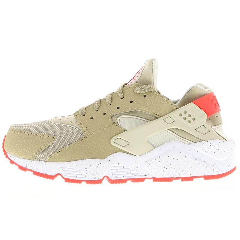 Nike Air Huarache 'Light Beige & Laser Crimson' - Kick Game