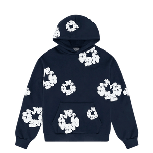 Denim Tears The Cotton Wreath Hooded Sweatshirt 'Navy'