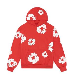 Denim Tears The Cotton Wreath Hooded Sweatshirt 'Red'