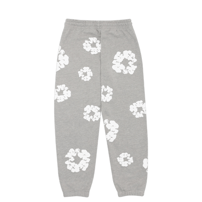 Denim Tears The Cotton Wreath Sweatpants 'Grey' - Kick Game