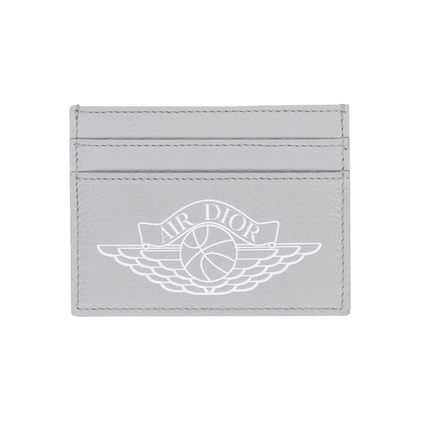 Dior x Jordan Wings Card Holder (4 Card Slot) Grey — Kick Game