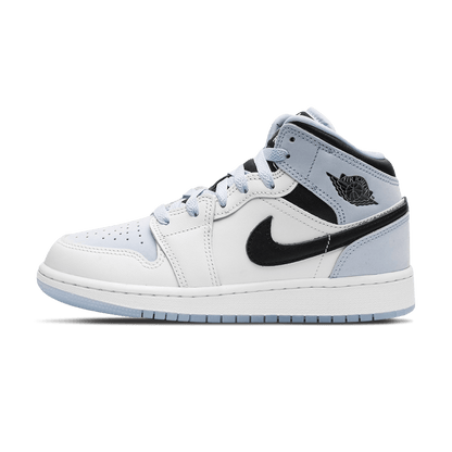 Air Jordan 1 Mid SE GS 'White Ice Blue' - Kick Game