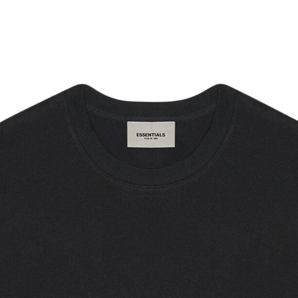 Fear of God Essentials 3D Silicon Applique Boxy T-Shirt Dark