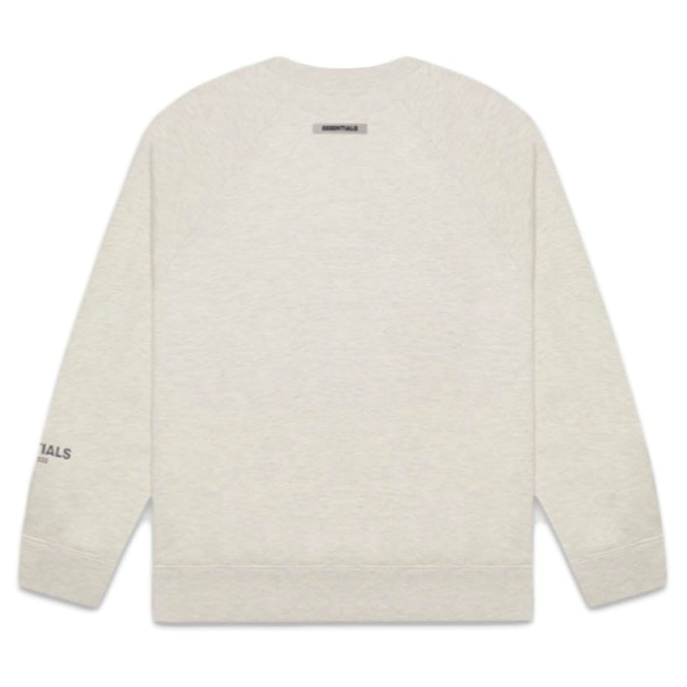 FEAR OF GOD ESSENTIALS 3D Silicon Applique Crewneck Oatmeal