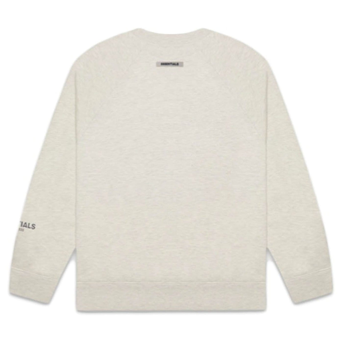 FEAR OF GOD ESSENTIALS 3D Silicon Applique Crewneck Oatmeal Heather - Kick Game