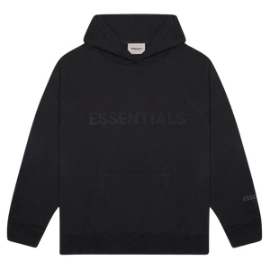 FEAR OF GOD ESSENTIALS 3D Silicon Applique Pullover Hoodie Dark Slate/Stretch Limo/Black