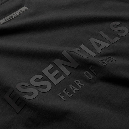 Fear of God Essentials T-shirt (SS21) Black/Stretch Limo - Kick Game