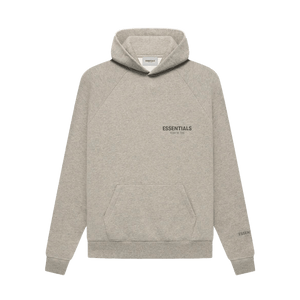 Fear of God Essentials Core Collection Pullover Hoodie 'Dark Heather Oatmeal'
