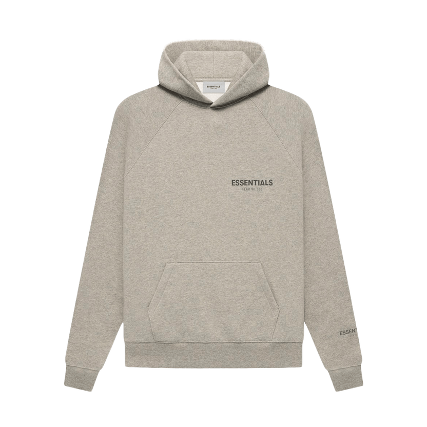 Fear of God Essentials Core Collection Pullover Hoodie 'Dark Heather O ...