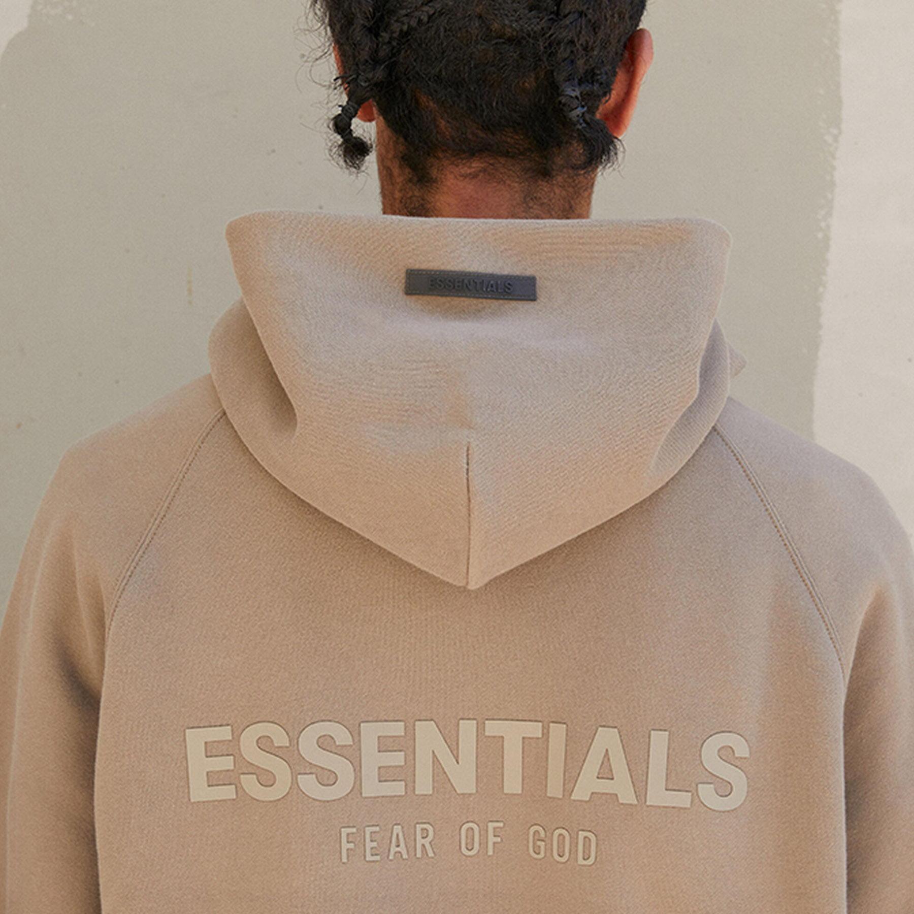 Fear of God Essentials Pullover Hoodie 'Harvest' - Kick Game