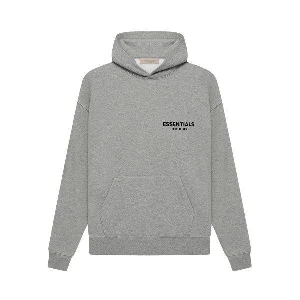 Fear of god hoodie top grey