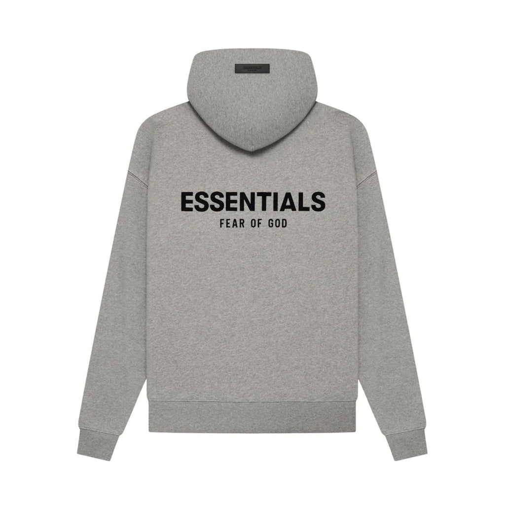 Fear of God Essentials Hoodie 'Dark Oatmeal' (SS22) — Kick Game