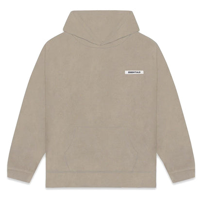 FEAR OF GOD ESSENTIALS Polar Fleece Hoodie Taupe - Kick Game