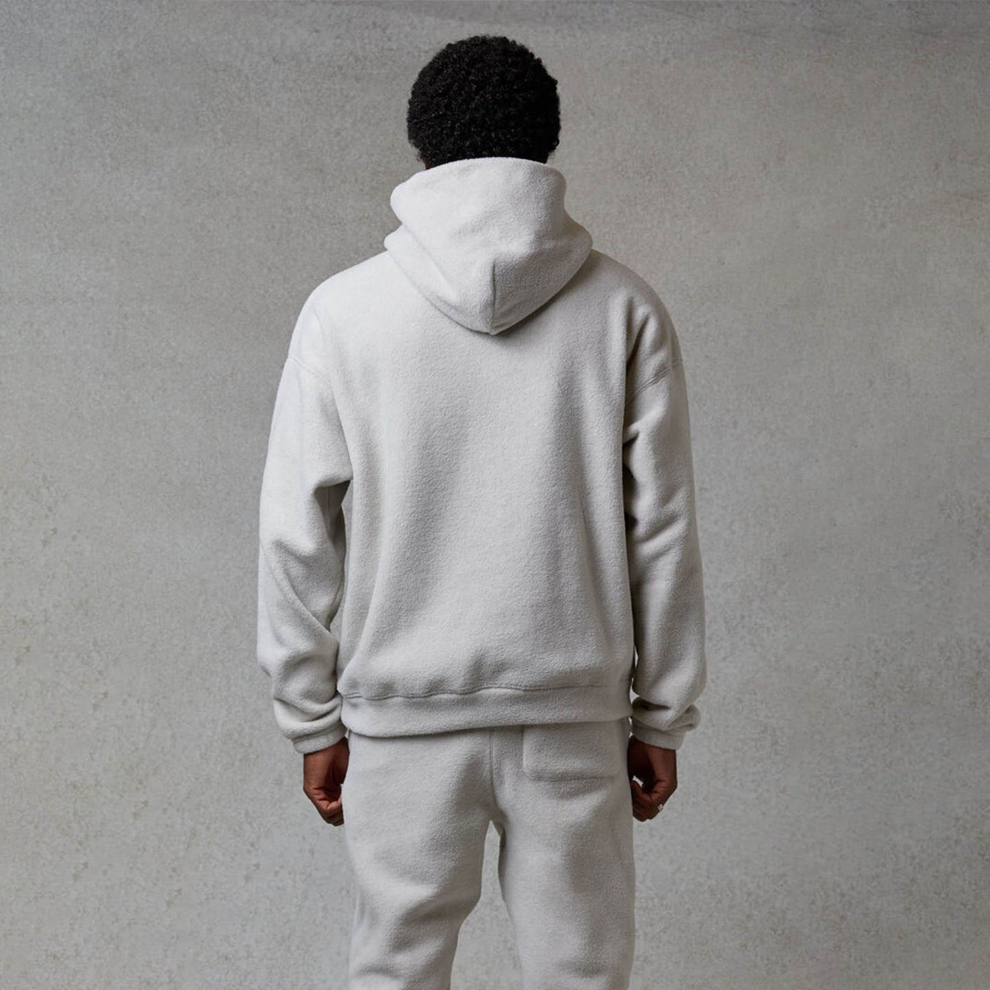 FEAR OF GOD ESSENTIALS Polar Fleece Hoodie Oatmeal - Kick Game