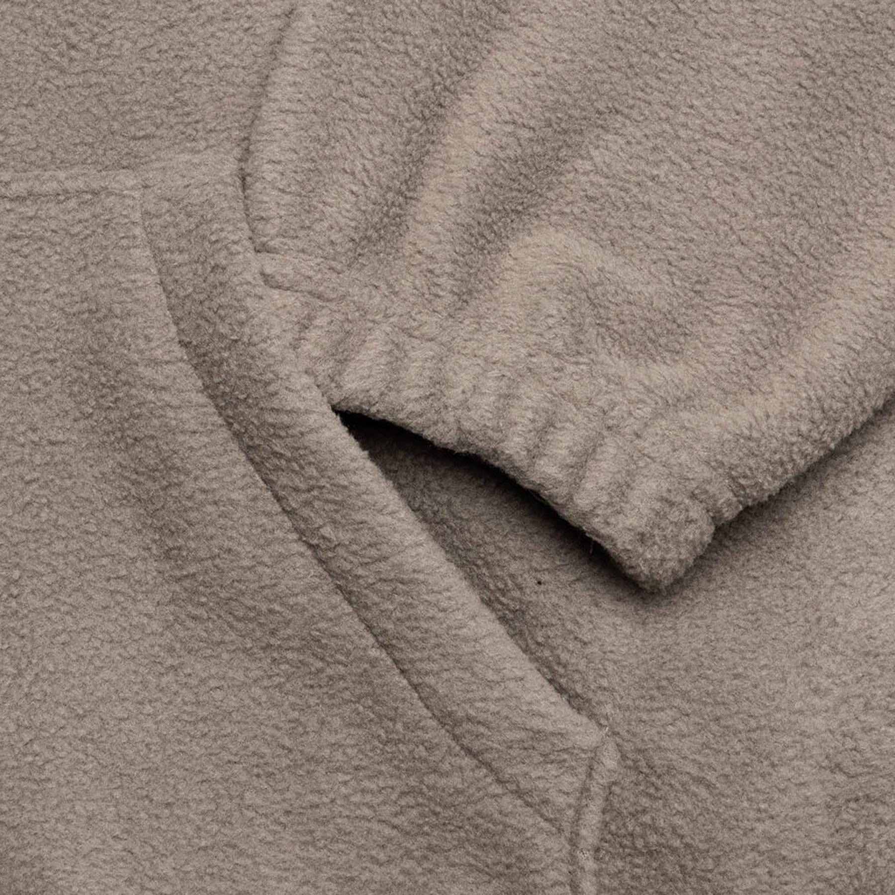 FEAR OF GOD ESSENTIALS Polar Fleece Hoodie Taupe - Kick Game