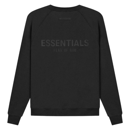 FEAR OF GOD ESSENTIALS Pull-Over Crewneck (SS21) Black/Stretch Limo - Kick Game