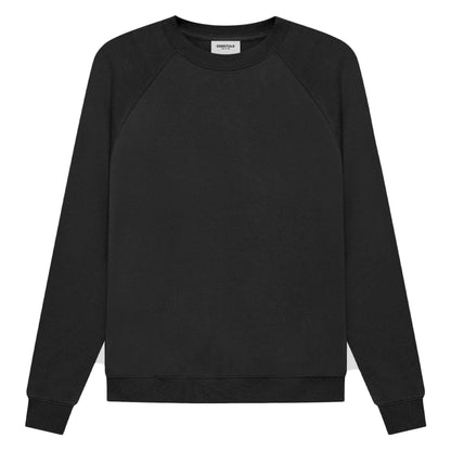 FEAR OF GOD ESSENTIALS Pull-Over Crewneck (SS21) Black/Stretch Limo - Kick Game