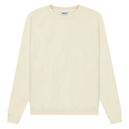 Fear of God Essentials Pull-Over Crewneck 'Buttercream' - Kick Game