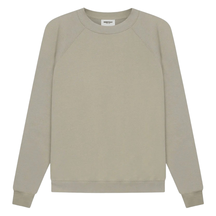 FEAR OF GOD ESSENTIALS Pull-Over Crewneck (SS21) Moss/Goat - Kick Game