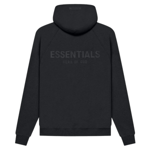 FEAR OF GOD ESSENTIALS Pull-Over Hoodie (SS21) Black/Stretch Limo
