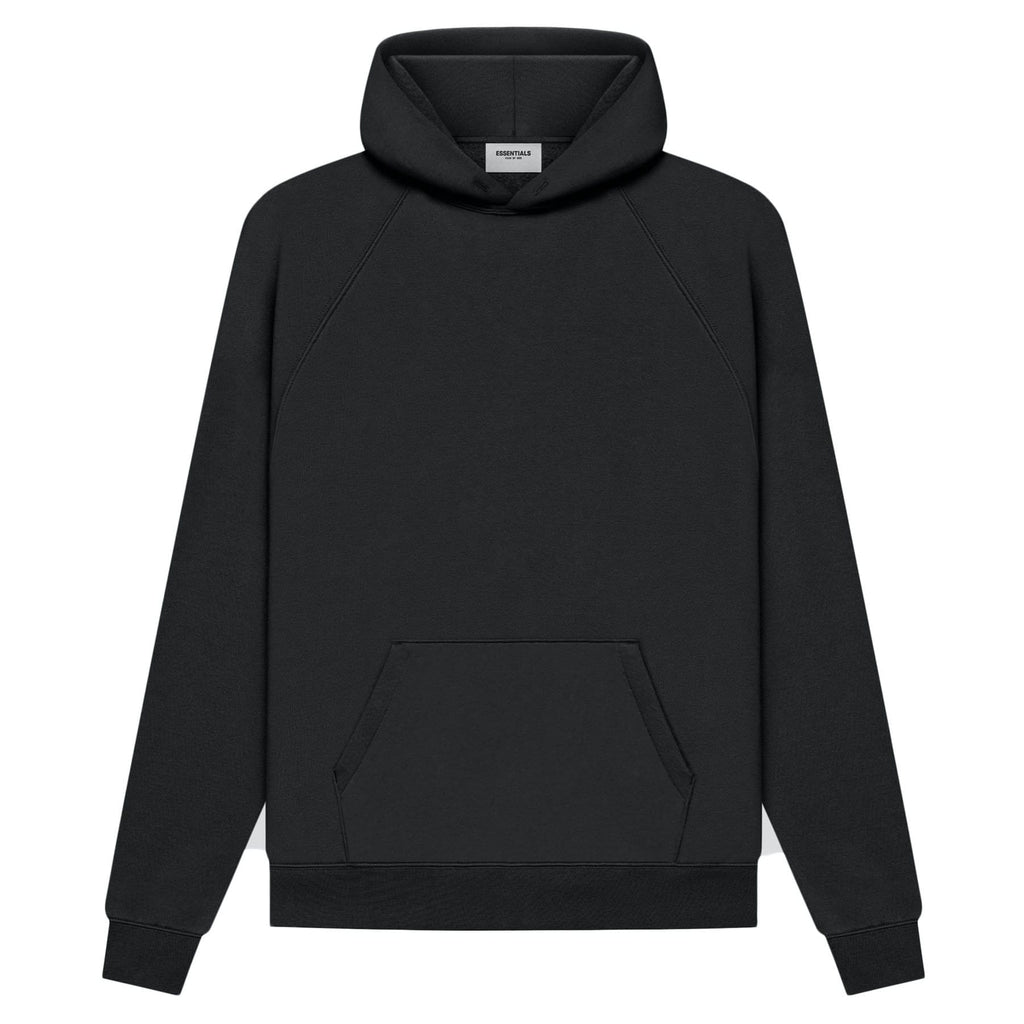 FEAR OF GOD ESSENTIALS Pull-Over Hoodie (SS21) Black/Stretch Limo - Kick Game