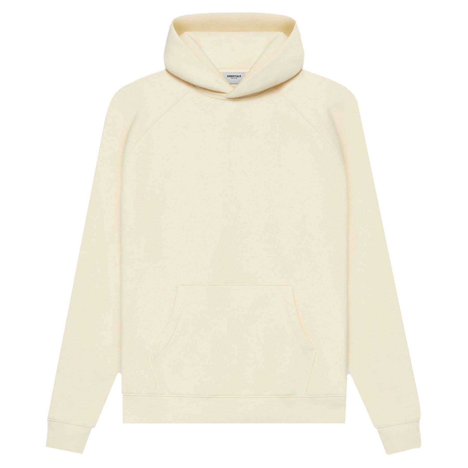 FEAR OF GOD ESSENTIALS Pull-Over Hoodie (SS21) Cream/Buttercream - Kick Game