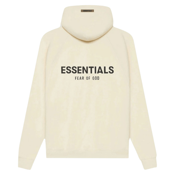 FEAR OF GOD ESSENTIALS Pull-Over Hoodie (SS21) Cream/Buttercream — Kick Game