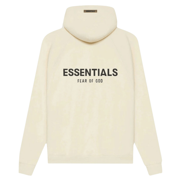 FEAR OF GOD ESSENTIALS Pull Over Hoodie SS21 Cream Buttercream