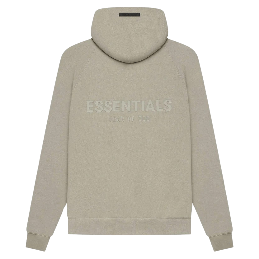 FEAR OF GOD ESSENTIALS Pull-Over Hoodie (SS21) Moss/Goat — Kick Game