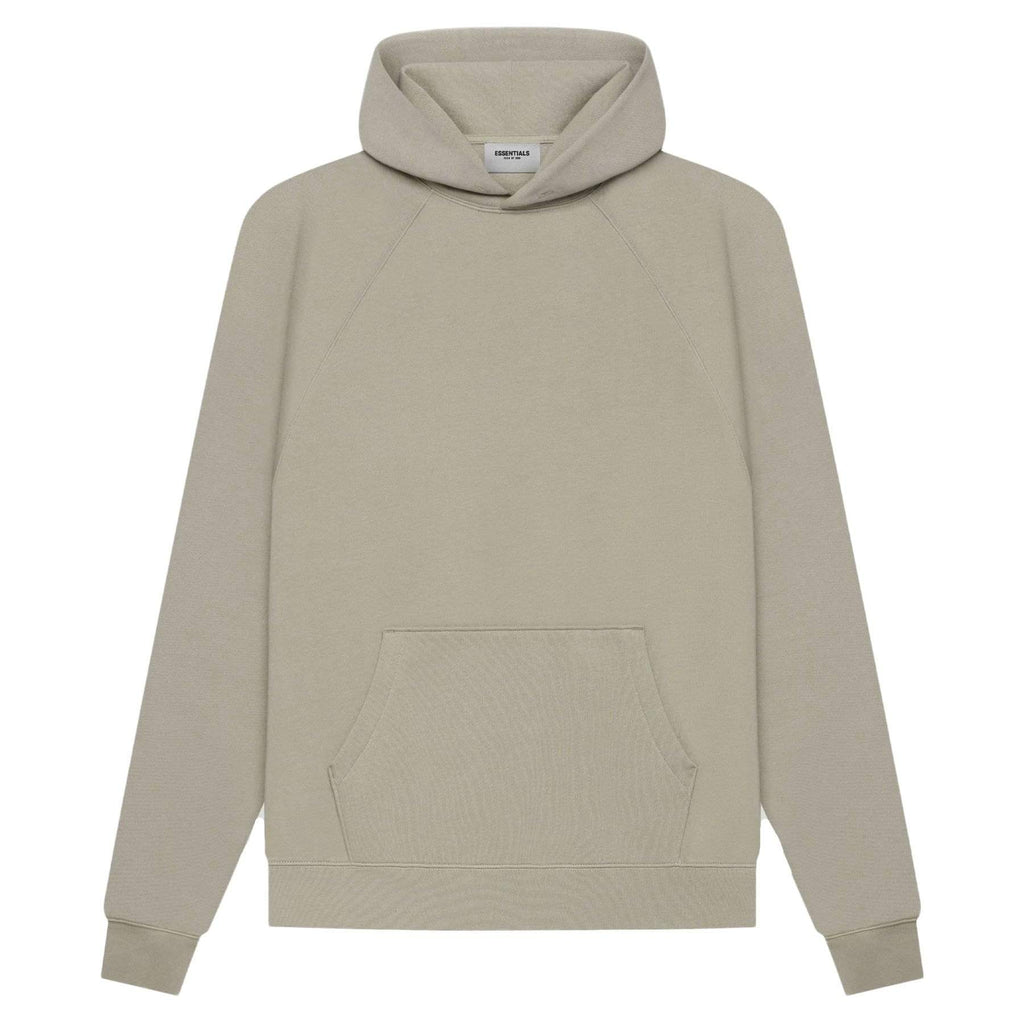 FEAR OF GOD ESSENTIALS Pull-Over Hoodie (SS21) Moss/Goat — Kick Game