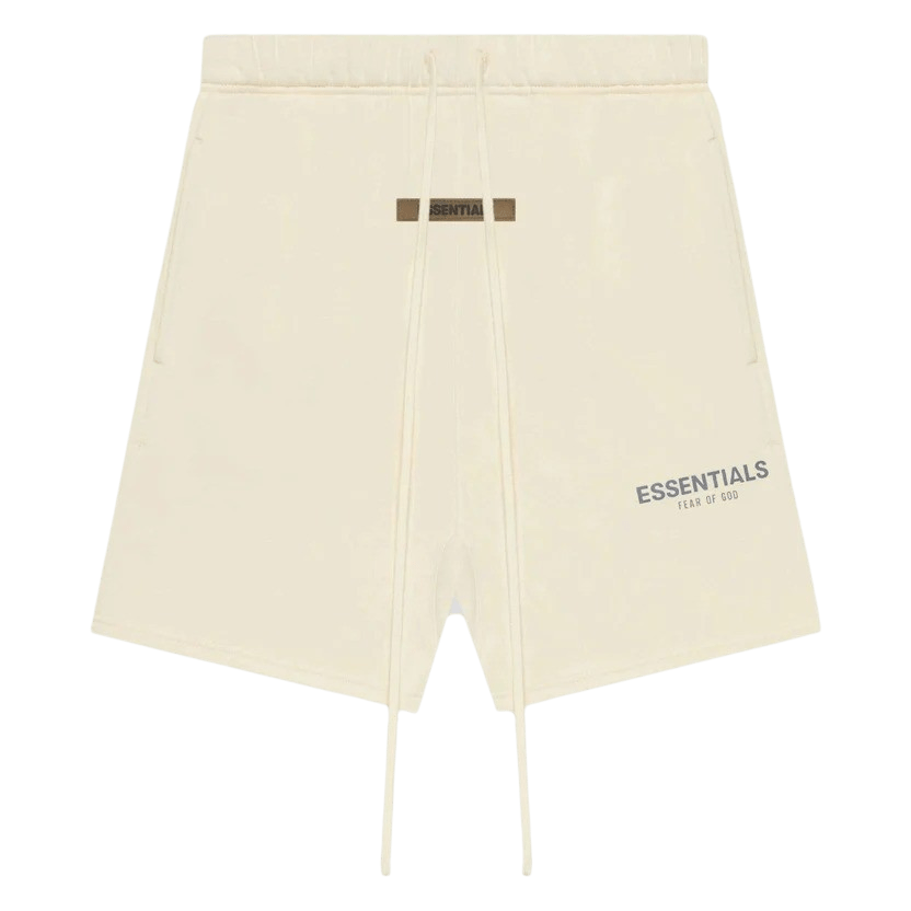 FEAR OF GOD ESSENTIALS Shorts (SS21) Cream/Buttercream - Kick Game