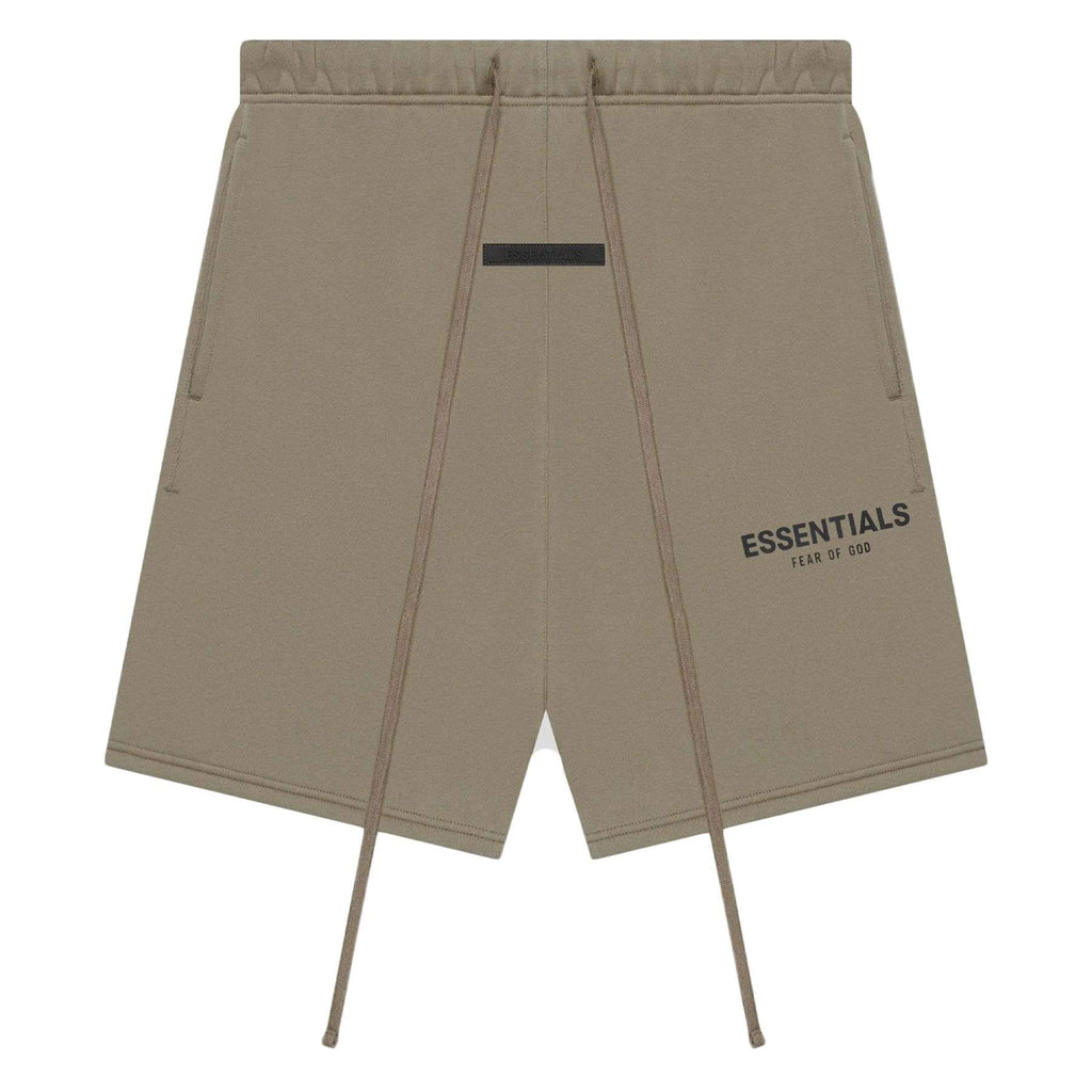FEAR OF GOD ESSENTIALS Shorts (SS21) Taupe - Kick Game