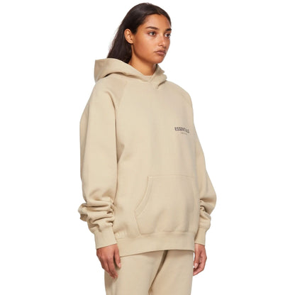 Fear of God Essentials SSENSE Exclusive Pullover Hoodie 'Linen' - Kick Game