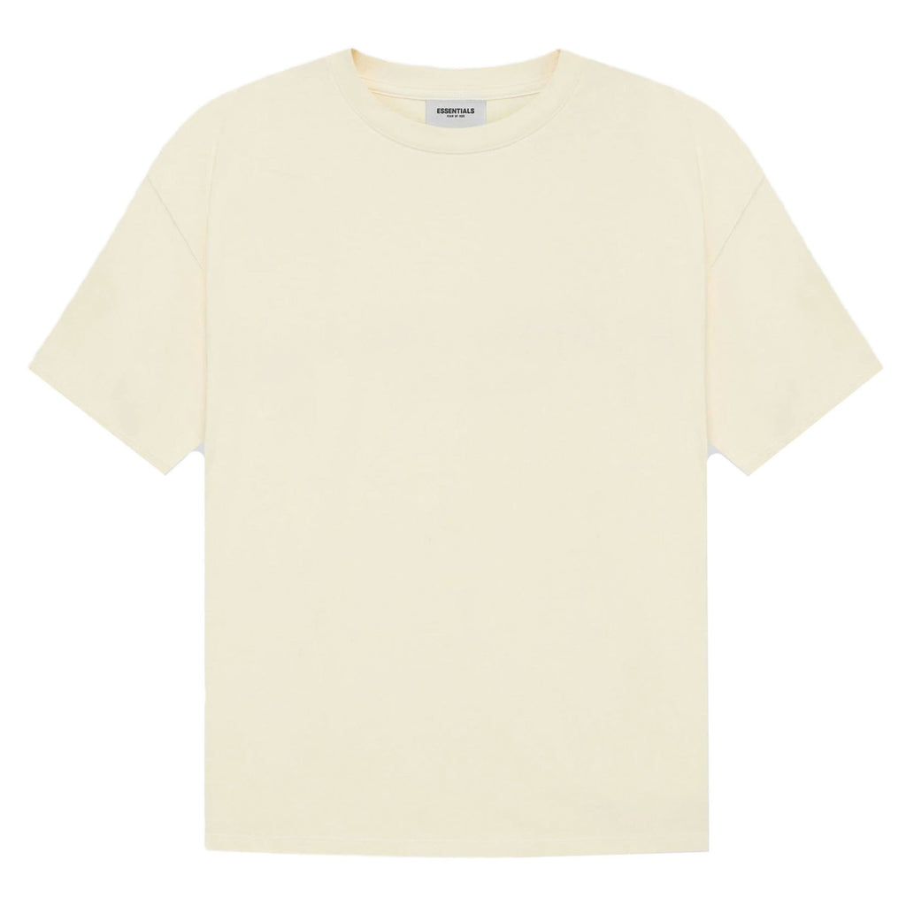 FEAR OF GOD ESSENTIALS T-shirt (SS21) Cream/Buttercream - Kick Game