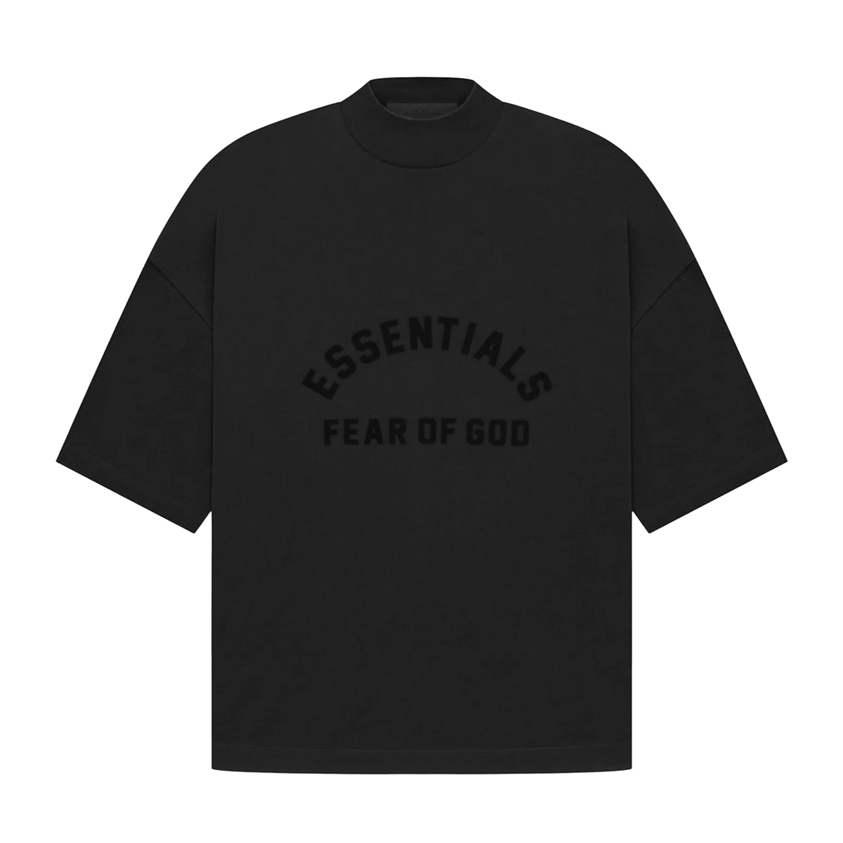 Fear of God Essentials Tee 'Jet Black' - CerbeShops