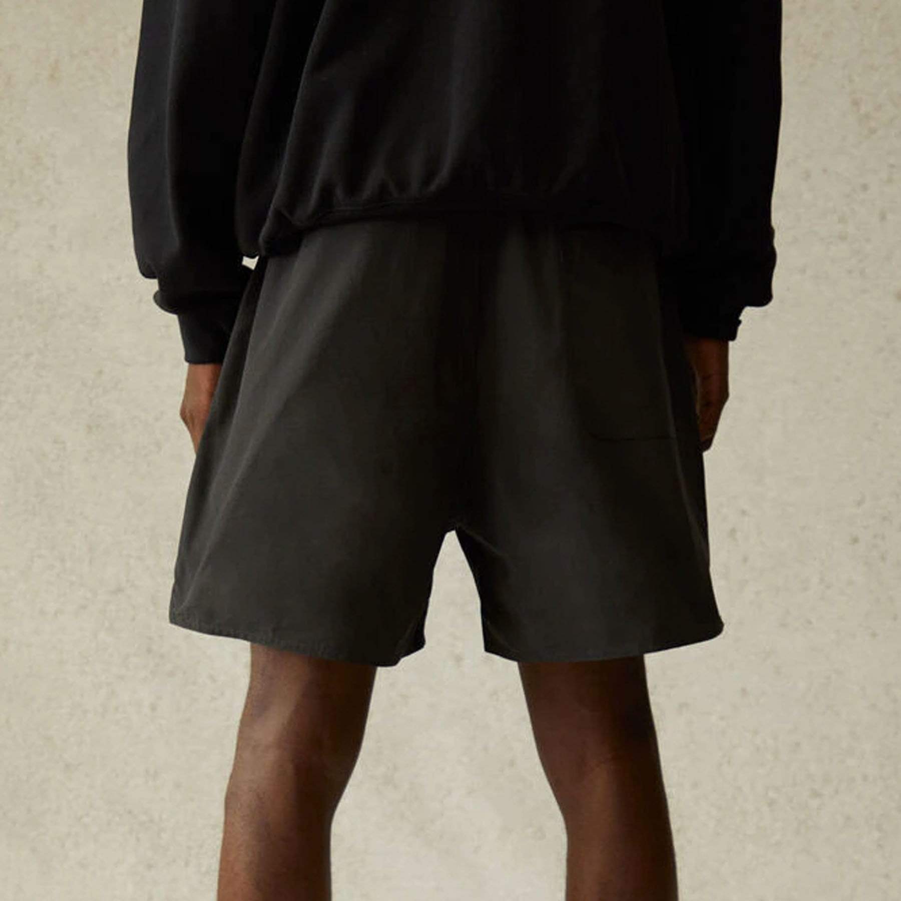 FEAR OF GOD ESSENTIALS Volley Shorts Black – Kick Game