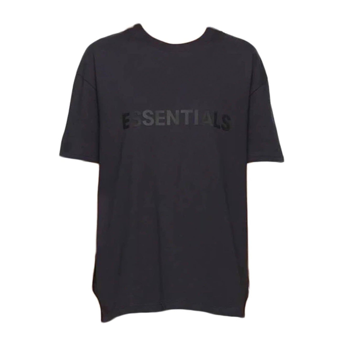FEAR OF GOD ESSENTIALS x SSENSE Boxy T-Shirt Applique Logo Dark Navy - Kick Game