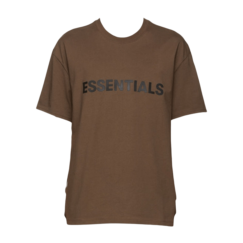 FEAR OF GOD ESSENTIALS x SSENSE Boxy T-Shirt Applique Logo Rain Drum - Kick Game