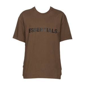 FEAR OF GOD ESSENTIALS x SSENSE Boxy T-Shirt Applique Logo Rain Drum