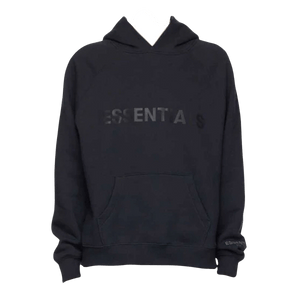 FEAR OF GOD ESSENTIALS x SSENSE Pullover Hoodie Applique Logo Dark Navy