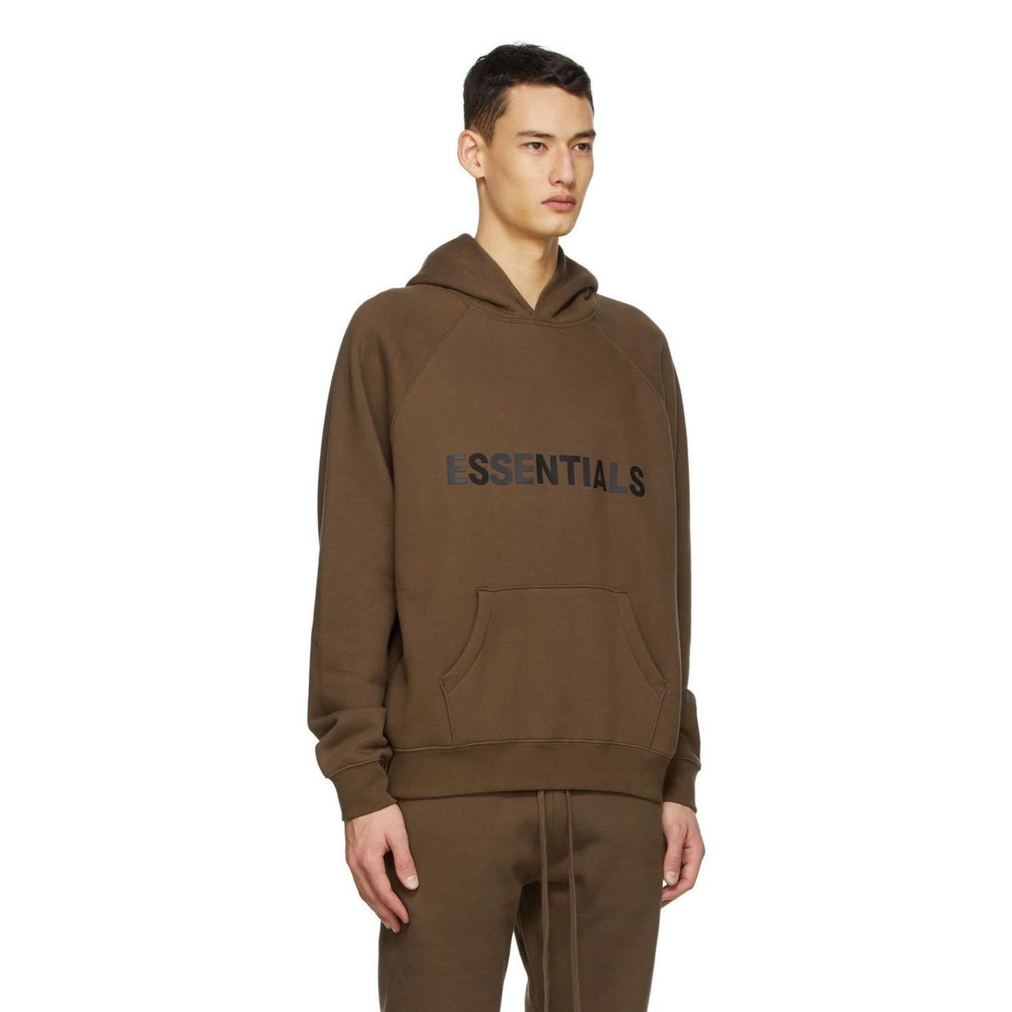 FEAR OF GOD ESSENTIALS x SSENSE Pullover Hoodie Applique Logo Rain Drum - Kick Game