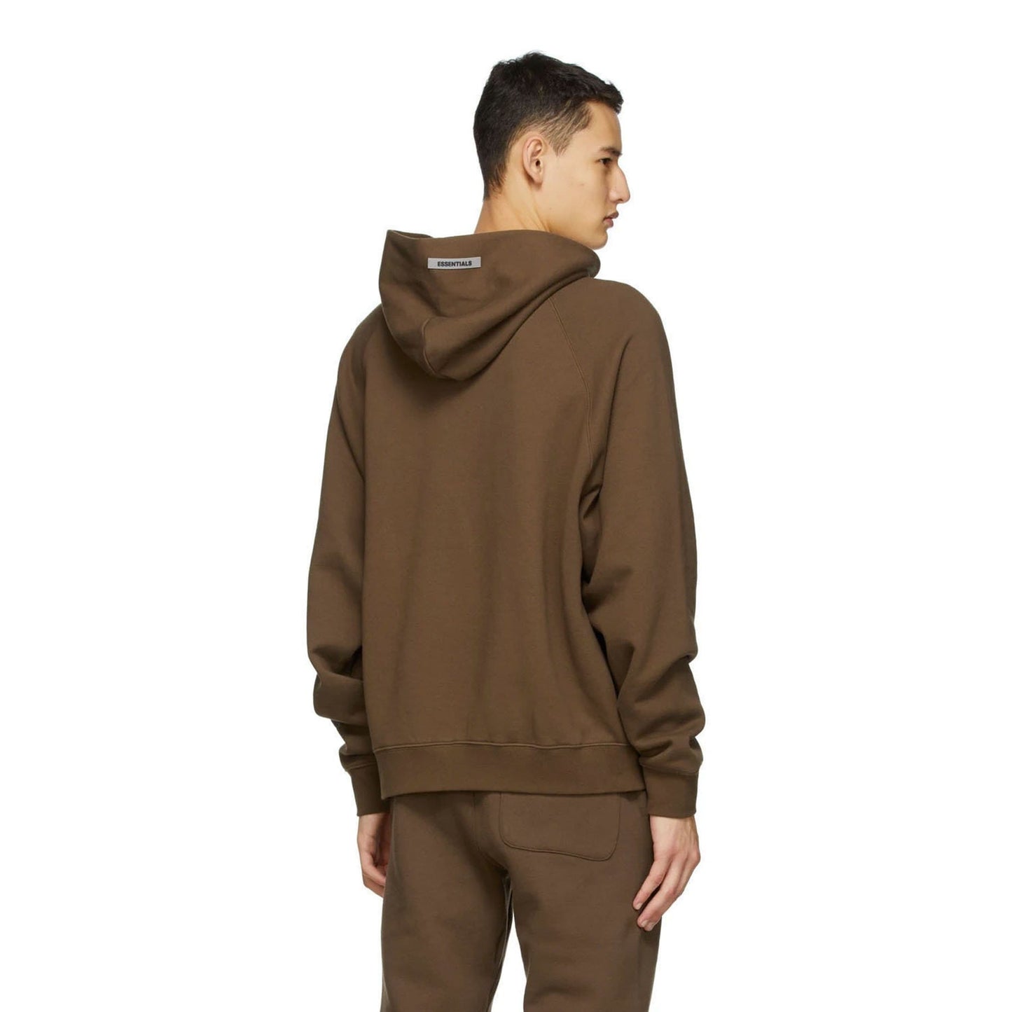 FEAR OF GOD ESSENTIALS x SSENSE Pullover Hoodie Applique Logo Rain Drum - Kick Game