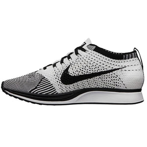 Nike Flyknit Racer - Black-White
