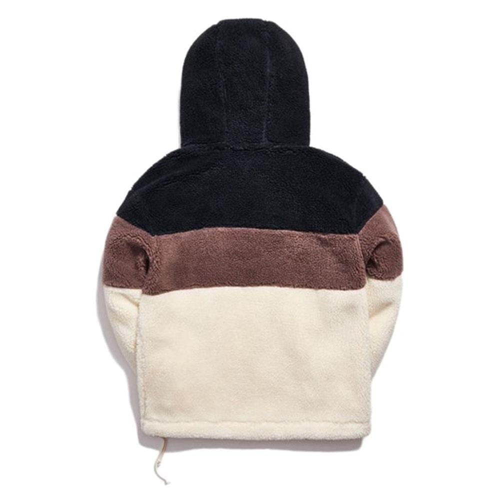 Kith Sherpa Double Pocket Hoodie Mauve - Kick Game