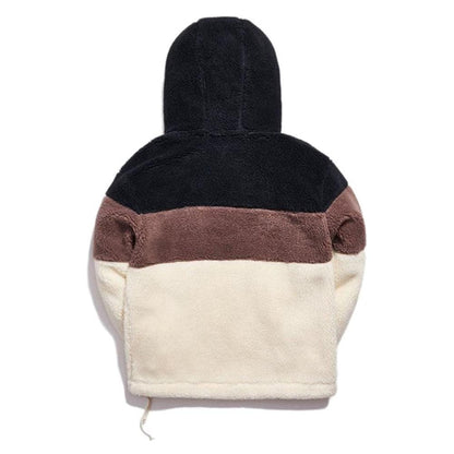 Kith Sherpa Double Pocket Hoodie Mauve - Kick Game