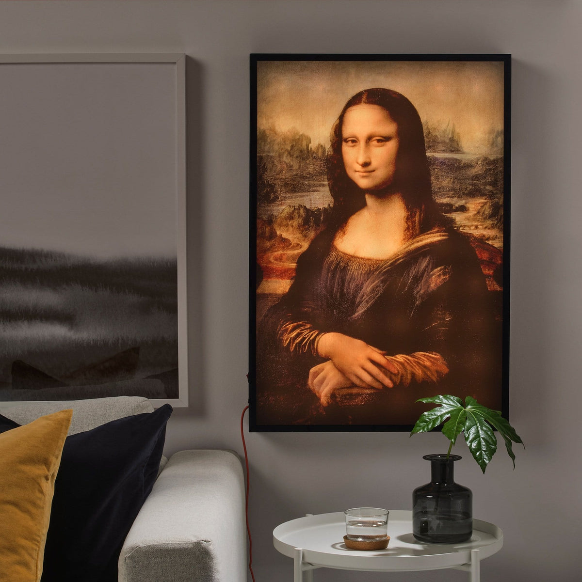 Virgil Abloh x IKEA MARKERAD "MONA LISA" Backlit Artwork Multicolor - Kick Game